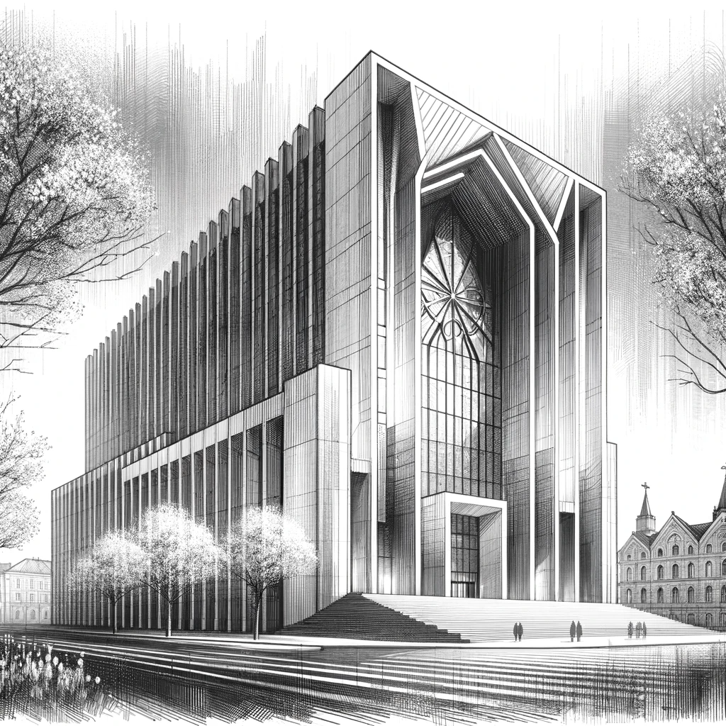The AI Church Building
